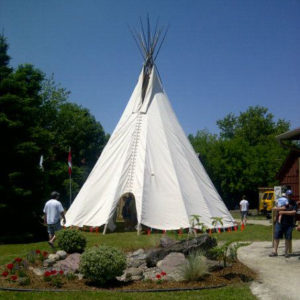 Fire Retardant Canvas Tipi